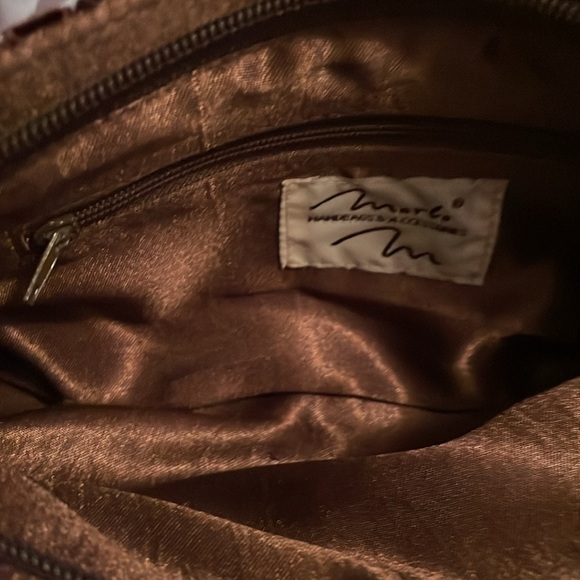 Marlo brown metallic purse​ - Picture 4 of 5